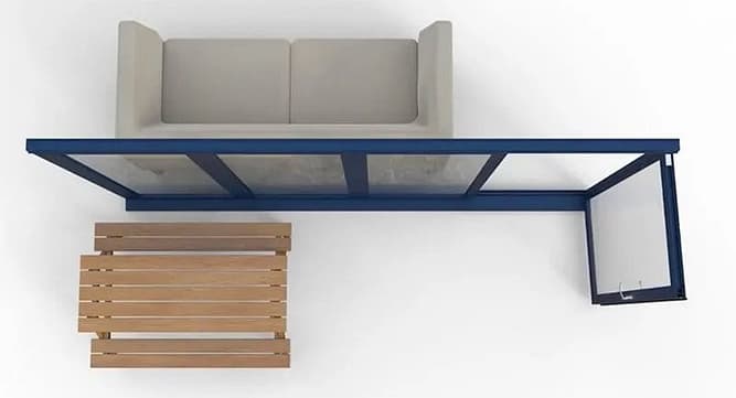 Swing-door aluminum folding patio doors | Swing door | Aluminum