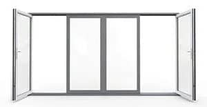 aluminum folding patio doors | Options Swing | Aluminum